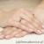 Pierścionek W005 Ametyst 0,40ct żółte złoto