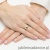 Pierścionek W0258 Szmaragd 0,15ct żółte złoto