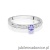 Pierścionek W0288 Tanzanit 0,15ct białe złoto