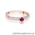 Pierścionek W0288 Rubin 0,15ct różowe złoto