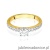 Pierścionek W534 Diament Laboratoryjny 0,40ct żółte złoto