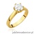 Pierścionek W0540 Diament Laboratoryjny 1,00ct żółte złoto