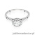 Pierścionek W550 Diament Laboratoryjny 0,50ct białe złoto