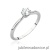Pierścionek W553 Diament Laboratoryjny 0,50ct białe złoto