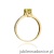 Pierścionek W106 Oliwin 0,60ct żółte złoto