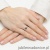 Pierścionek W0616 Czarny Diament 0,30ct różowe złoto