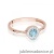 Pierścionek W0616 Topaz 0,25ct różowe złoto