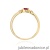Pierścionek W0620 Rubin 0,15ct żółte złoto