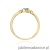 Pierścionek W0620 Topaz 0,15ct żółte złoto