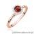 Pierścionek W0622 Rubin 0,60ct różowe złoto