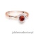 Pierścionek W0622 Rubin 0,60ct różowe złoto