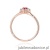 Pierścionek W0622 Rubin 0,60ct różowe złoto