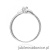 Pierścionek W0666 Diament białe złoto