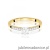 Pierścionek W0668 z diamentami żółte złoto