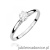 Pierścionek W0672 Diament 0,18ct białe złoto
