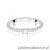 Pierścionek W0676 z diamentami białe złoto