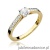 Pierścionek W0052 Diament Laboratoryjny 0,30ct żółte złoto