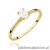 Pierścionek W0581 Diament Laboratoryjny 0,30ct żółte złoto