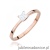 Pierścionek W0587 Diament Laboratoryjny 0,30ct różowe złoto