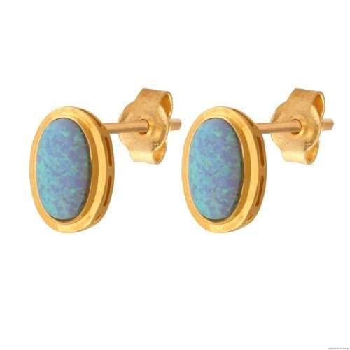 Kamienie imitowane Opale Kolczyki 5900025427569
