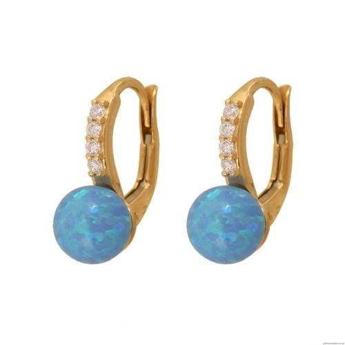 Kamienie imitowane Opale Kolczyki 5900025545591