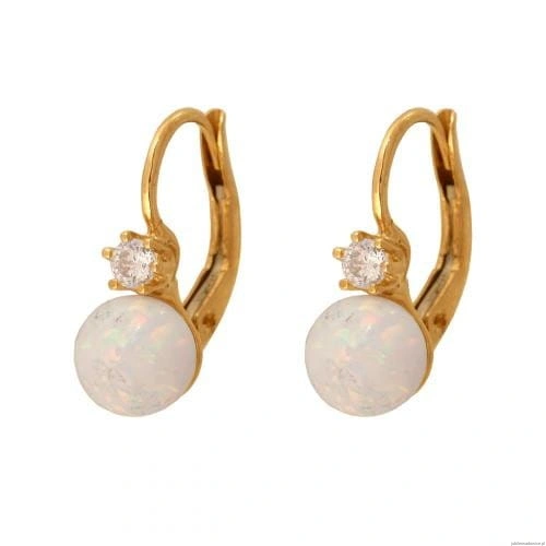 Kamienie imitowane Opale Kolczyki 5900025545607