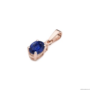 Zawieszka Z0001 Szafir 0,70ct różowe złoto
