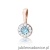 Zawieszka Z0443 Topaz 0,15ct różowe złoto