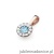 Zawieszka Z0443 Topaz 0,15ct różowe złoto