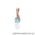 Zawieszka Z0001 Topaz 0,50ct różowe złoto