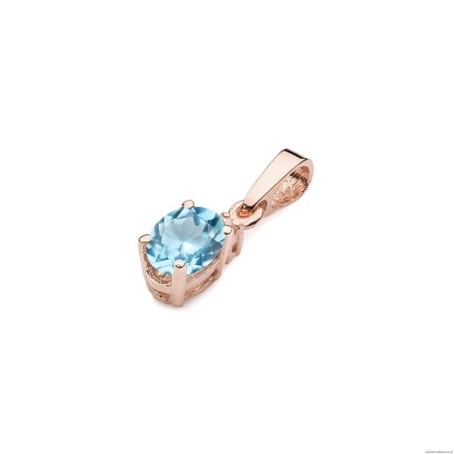Zawieszka Z0001 Topaz 0,50ct różowe złoto