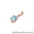 Zawieszka Z0001 Topaz 0,50ct różowe złoto