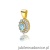 Zawieszka Z0354 Topaz 0,50ct żółte złoto