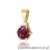 Zawieszka Z0076 Rodolit 0,60ct żółte złoto