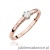 Pierścionek W0630 Diament 0,03ct różowe złoto