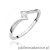 Pierścionek W0631 Diament 0,01ct białe złoto