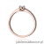 Pierścionek W0648 Diament 0,03ct różowe złoto