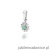 Zawieszka Z0185 Szmaragd 0,15ct białe złoto