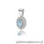 Zawieszka Z0354 Topaz 0,50ct białe złoto
