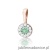 Zawieszka Z0443 Szmaragd 0,15ct różowe złoto