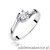 Pierścionek W0163 Diament Laboratoryjny 0,30ct białe złoto