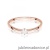 Pierścionek W0579 Diament Laboratoryjny 0,10ct różowe złoto