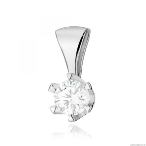 Zawieszka Z0220 Diament 1,00ct białe złoto