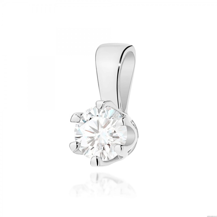 Zawieszka Z0220 Diament Laboratoryjny 0,30ct białe złoto
