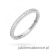 Pierścionek W0585 z diamentami białe złoto