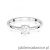 Pierścionek W0656 Diament Laboratoryjny 0,50ct białe złoto
