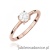 Pierścionek W0656 Diament Laboratoryjny 0,50ct różowe złoto
