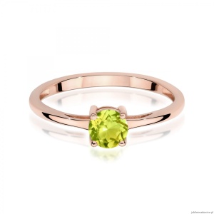 Pierścionek W0656 Oliwin 0,60ct różowe złoto