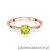 Pierścionek W0656 Oliwin 0,60ct różowe złoto