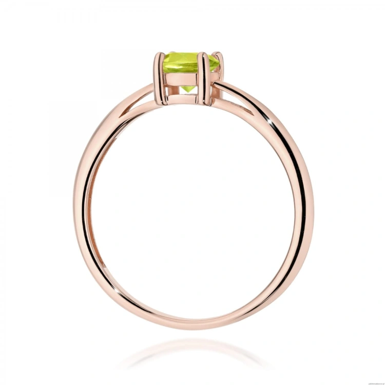 Pierścionek W0656 Oliwin 0,60ct różowe złoto